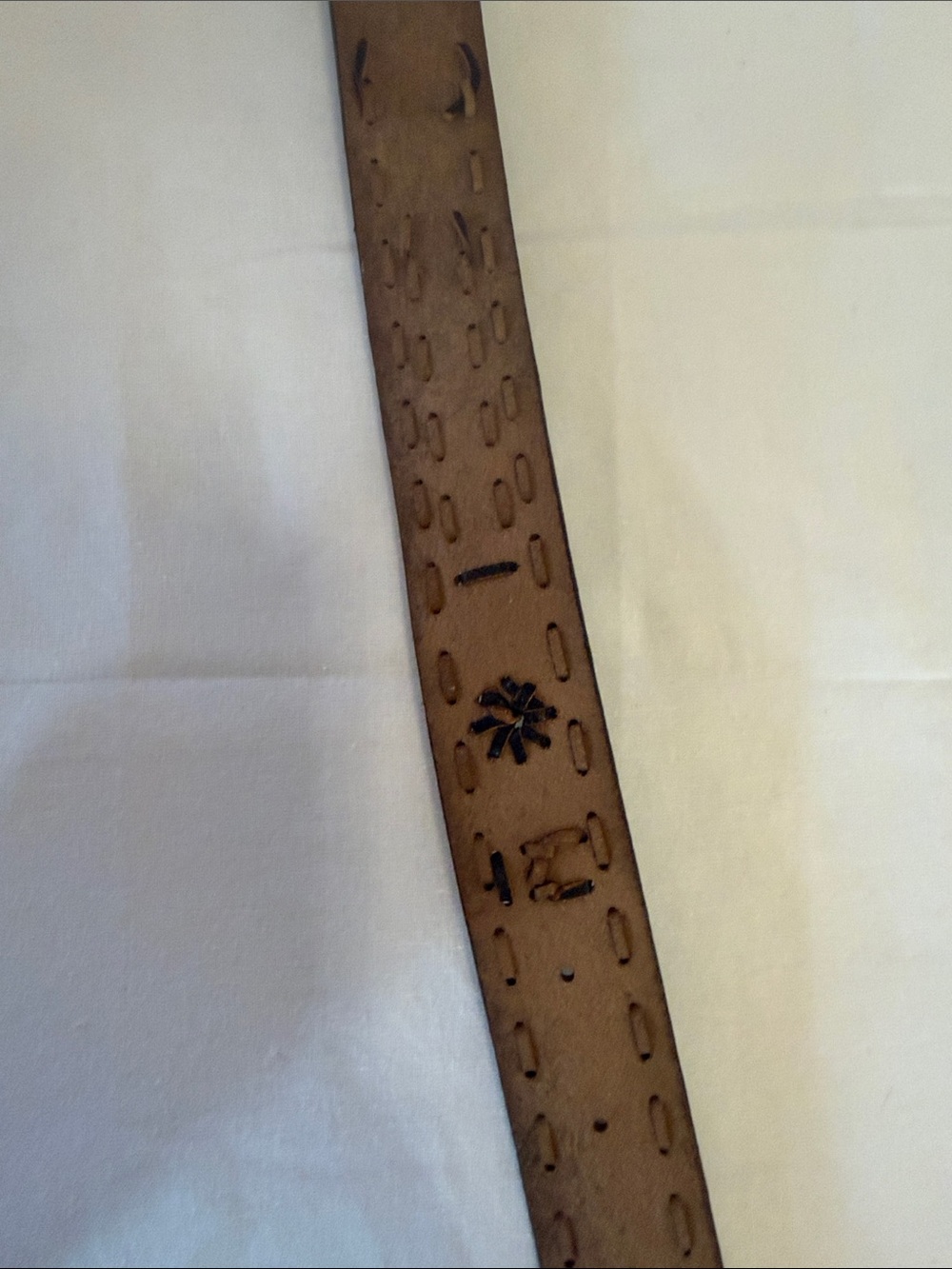 New Women’s Miss Me Black Leather Studded Women’s Belt size S - Picture 5 of 9